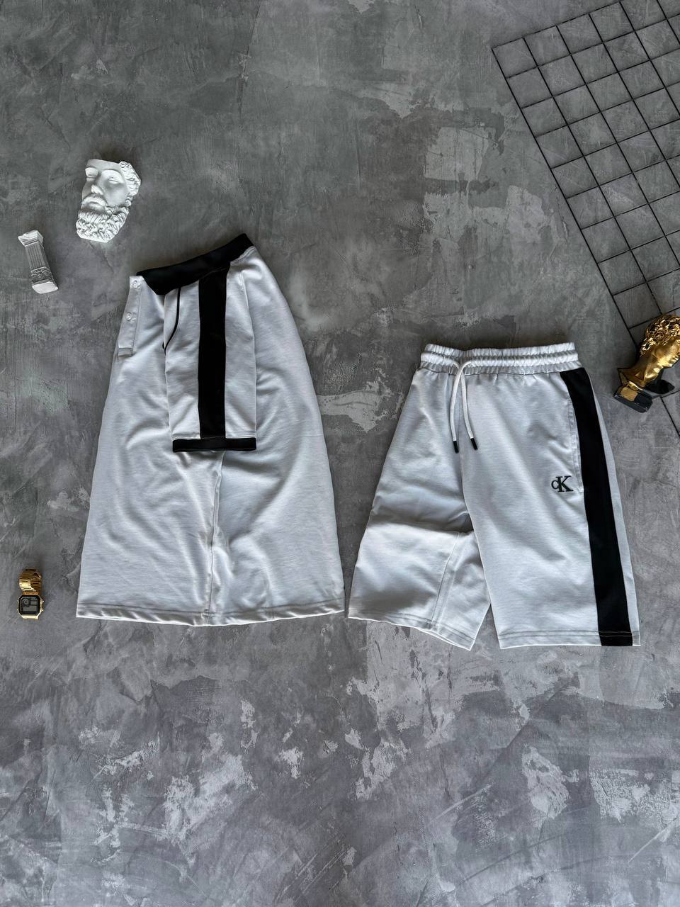 CALVIN KLEIN PERFORMANCE  SET Polo & Shorts
