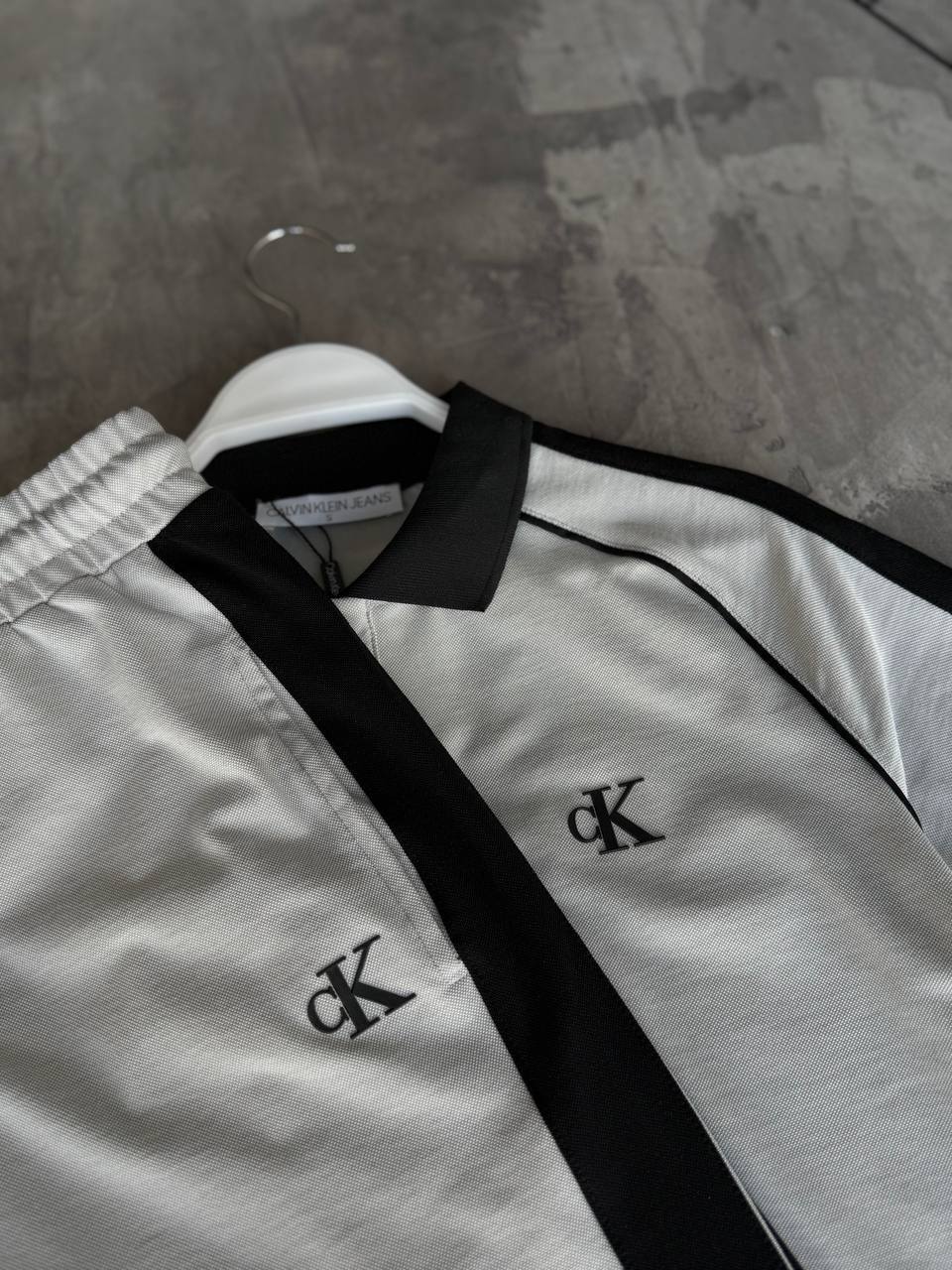 CALVIN KLEIN PERFORMANCE  SET Polo & Shorts