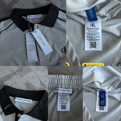 CALVIN KLEIN PERFORMANCE  SET Polo & Shorts